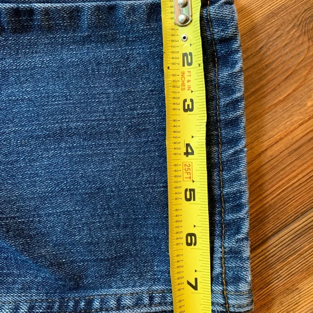 Riders Relaxed Jeans, Women’s Size 14 Petite, Blue Denim Relaxed Fit High Rise - Picture 11 of 13